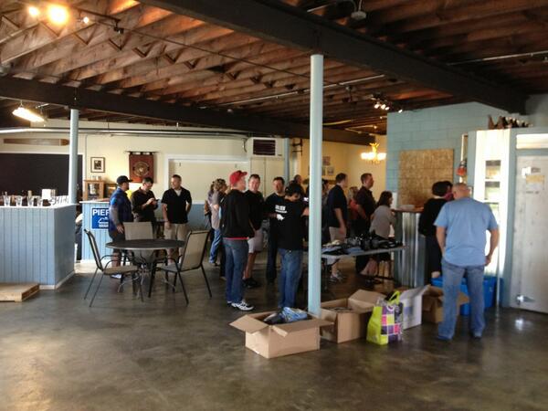 SecondWaveBeer's tweet image. Starting at boatyard