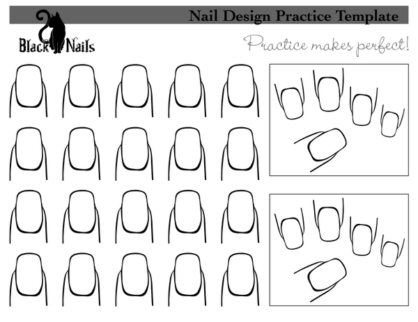 Buy Nail Practice Template, Nail Art Practice, Nail Planner, Nail Design  Template, Nail Tech Practice, Nail Technician Planner, Digital Download  Online in India - Etsy