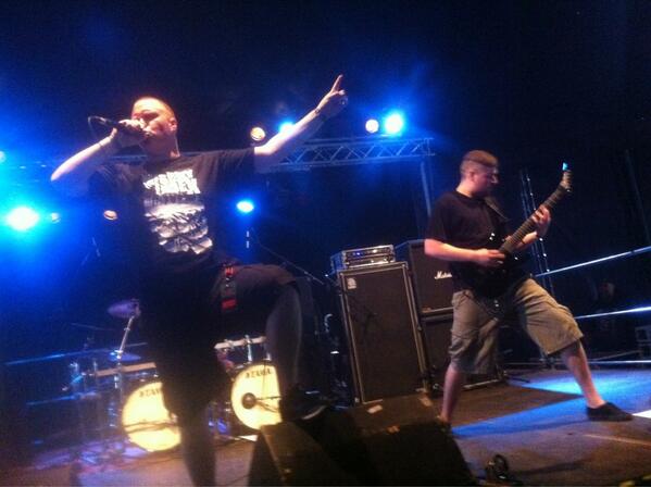 setsche's tweet image. #diaroe at #Extremefest hünxe. Geile Show Jungs. :)