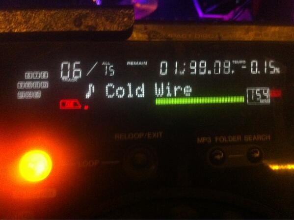 lifeinfilm's tweet image. "@TomDexters: Starting my dj set off in proper fashion @lifeinfilm #Coldwire http://t.co/TZf2OSkpNN" nice one! x