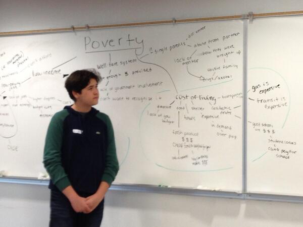onebigmovement's tweet photo. Final group presenting their #rootcause analysis on poverty and possible solutions at #COC2013 http://t.co/hBQeLWwSLN
