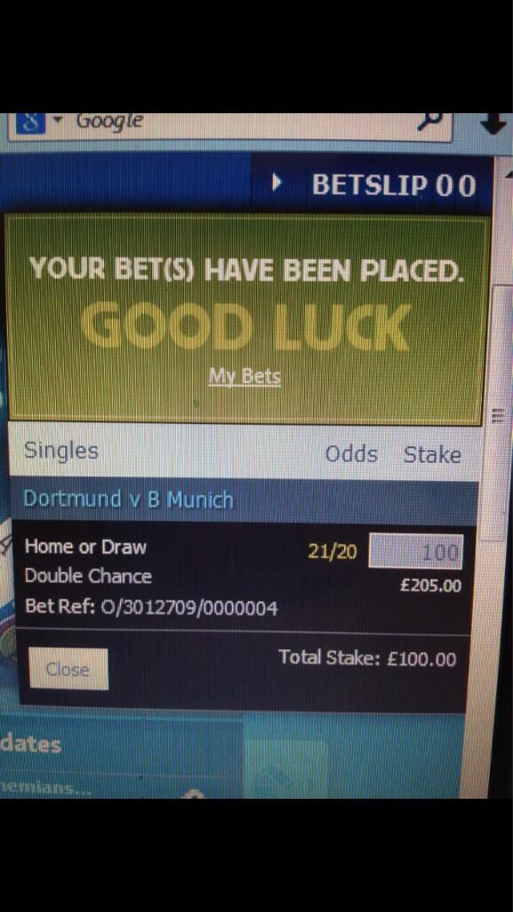 TipsFootyAcca's tweet photo. Our bet for tonight. http://t.co/QuzJYdE63a