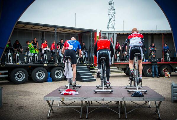 #Spinning Marathon bij #cyclingzandvoort