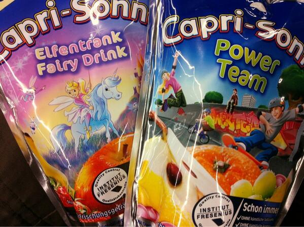 femInsist's tweet image. Damit alle wissen wo sie hingehören: #caprisonne