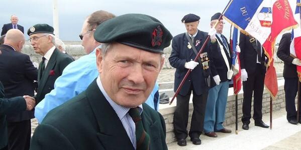 The one and only Richard Frost MBE Hon Sec KRRC Association. #Calais1940