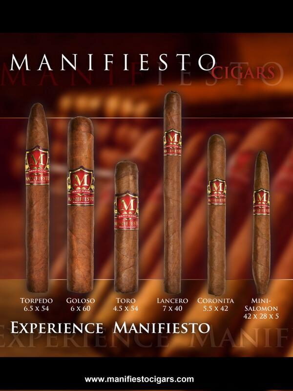 ManifiestoPuro's tweet photo. Manifiesto Cigars Poster http://t.co/H32EftTjAD