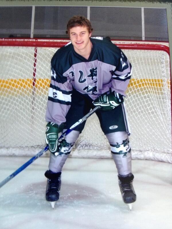 Throwback hockey pic