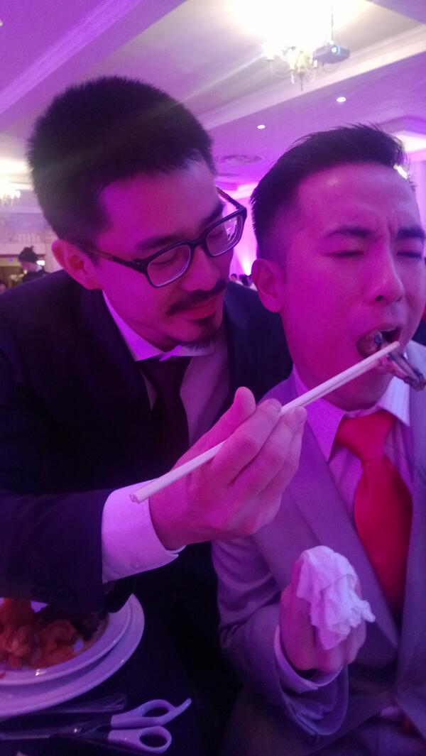 albertichen's tweet photo. #cindyandjacob great music, great bromance. http://t.co/xsuFVGQ3ZR