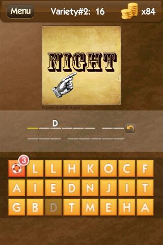 Horrorgrlmetal's tweet photo. Do you have any idea what this puzzle is on the #WhatsTheSaying app?! Try it, it's free: http://t.co/ymjJUjMJ9C http://t.co/NU6cs4WXY0