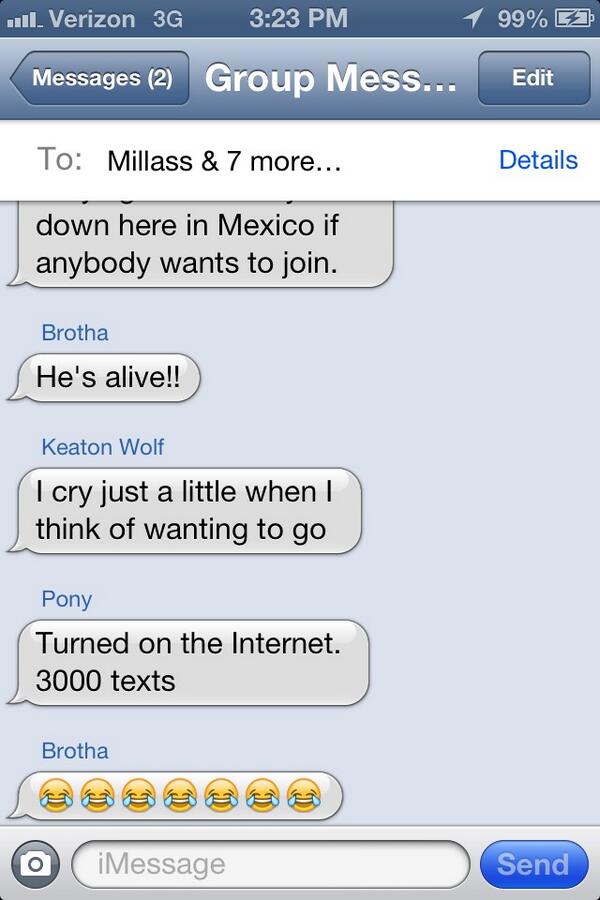 trupper13's tweet image. #groupchatproblems #daboyz @Bmalone22