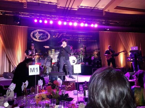 AAPIConvention's tweet photo. Building tempo - KK at the #aapiconvention http://t.co/dREyKINDaY