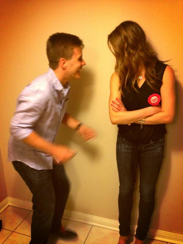 kelchambo's tweet photo. Love is blooming on the birthday night @natty_o17 @dlaps1 http://t.co/o7OEaHhRO9