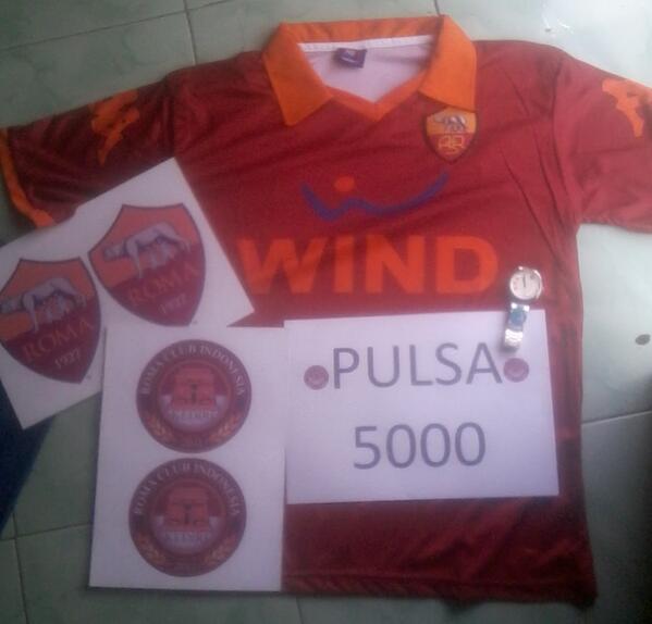 banyak doorprize dulur untuk nonbar nanti.. ayoo diramaikan nonbar nya.. dukung AS Roma meraih trofi Coppa Italia!