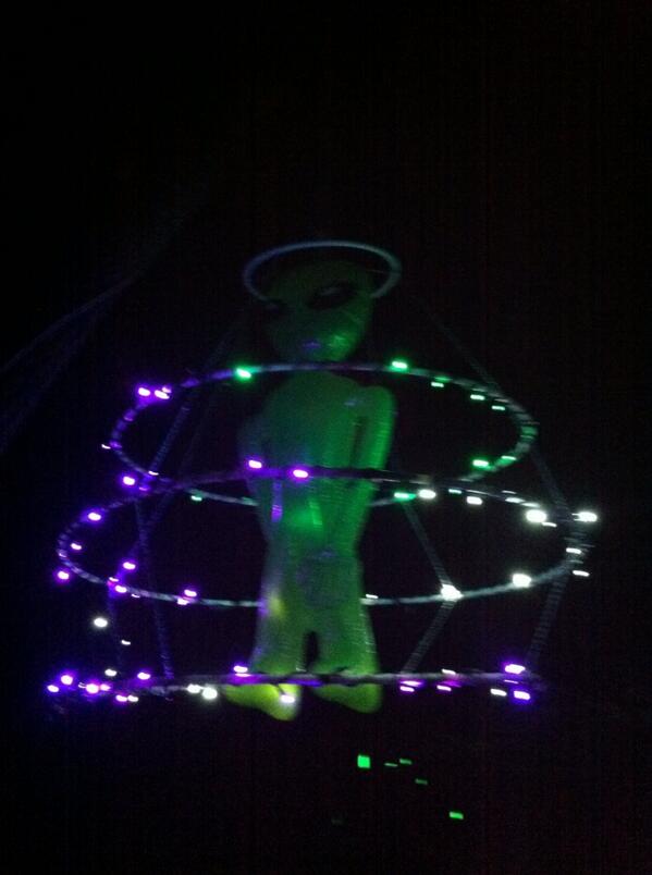 The mother ship has landed. #aliens invade #wilkesbermo