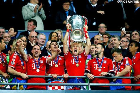 Oud PSV'er Arjen Robben heeft zaterdagavond met FC Bayern München de UEFA Champions League gewonnen. #psv #ucl