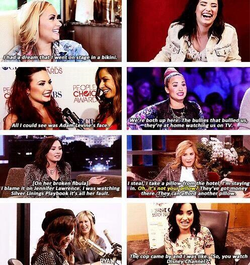 ddlovatoNo2's tweet photo. That's Demi #Adorable http://t.co/q1tY3gcZ7y