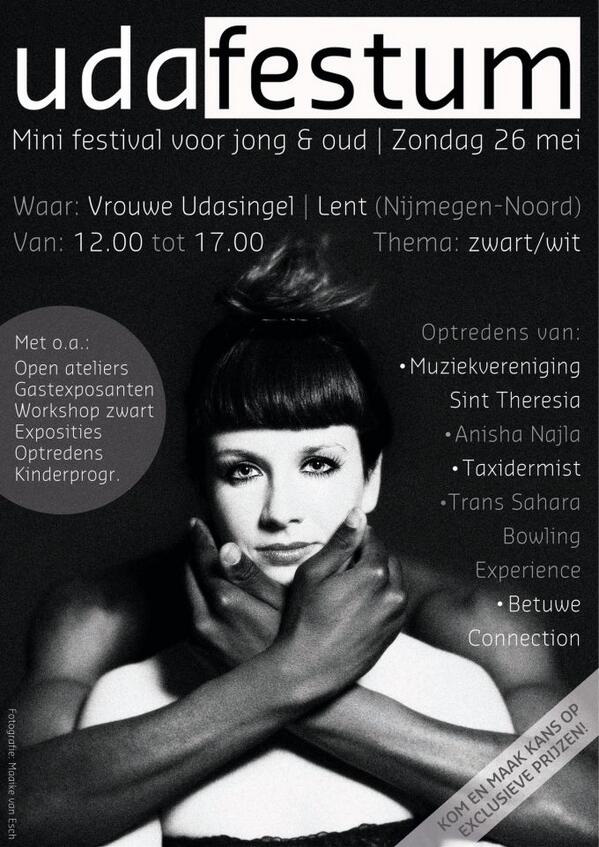 UdaOpen's tweet image. Vandaag UdaFestum 12-5 uur. Mini festival Vrouwe Udasingel Lent. Poster: