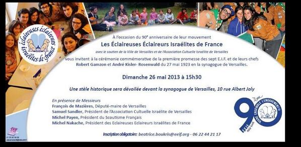 Eclaireuses et Eclaireurs Israélites de France tweet media