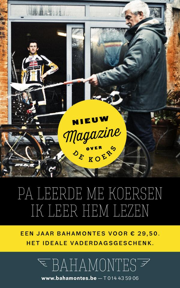 pjotrontwerpt's tweet photo. #Tip voor zonen, dochters en moeders op zoek naar het ideale kado voor #vaderdag @BahamontesMag http://t.co/3k8kl70Rnn