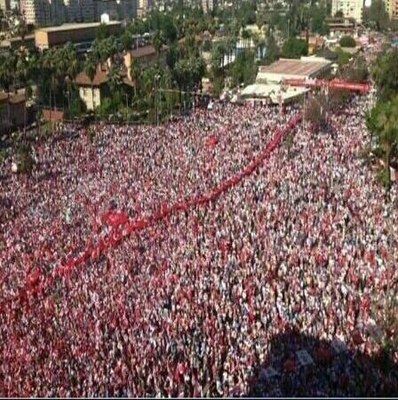 Mustafaizgioglu's tweet photo. Bu tarihi mitingi bize yaşatan değerli vatandaşlarımıza ve organizasyonda emeği geçen herkese sonsuz teşekkür ederim. http://t.co/snIZPk5kDs