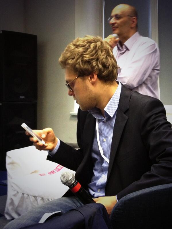 Tim_Soul54's tweet image. @Tim_Soul54: Создатели атласа "большого города"
на #rmw2013 #rmweek