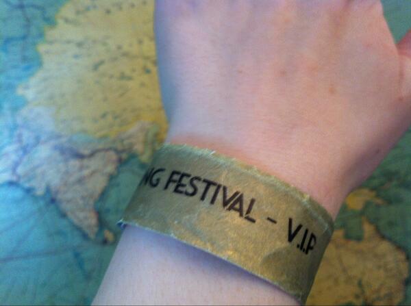 AnnabelleKG's tweet photo. They say it's the little things, but this has made my week! #LSF2013 #thelittlethings http://t.co/AQRVj7rPJh