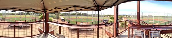 Day 3 of the West Memorial Tournament is under way at #Camelback complex on the #Dodgers side #PGTourney