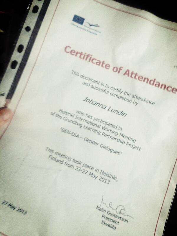 equalate's tweet image. Tack och adjö Helsingfors !
#genderdialogue
#learningpartnership
#gruntvig