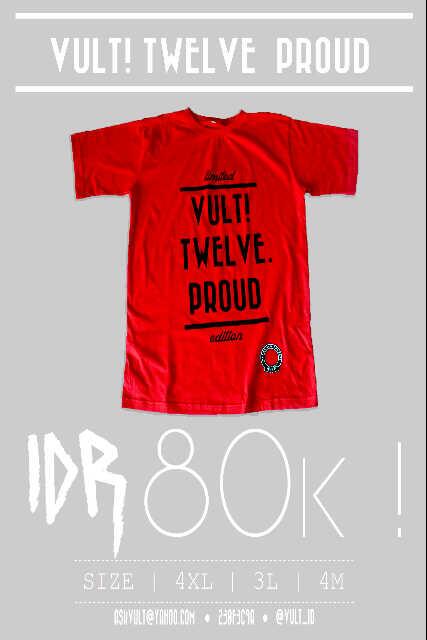 Vult_ID's tweet photo. Dan ini product terbaru kita. “vult.twelve.proud” . This items is available right now :) http://t.co/Qp8pldEywh