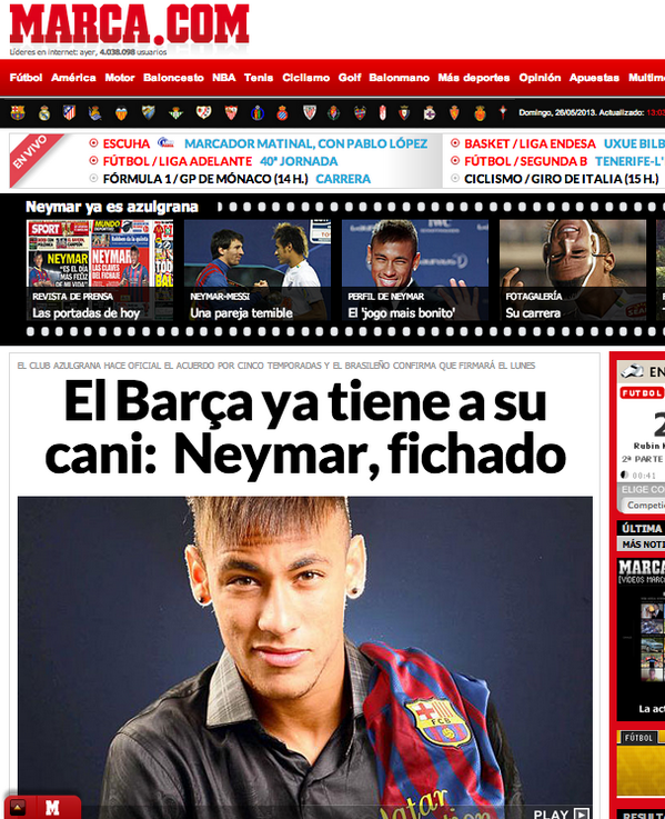 emartinprieto's tweet photo. MENUDA REACCIÓN LA DE MARCA http://t.co/EQPb9HLnIG