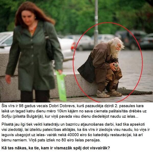 FactbookLV's tweet image. Stāsts par augstsirdību...