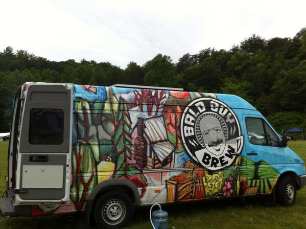 Look who finally showed up!  We love <a href="/baldguybrew/">Don Cox</a> at the B24! #caffeinebuzz