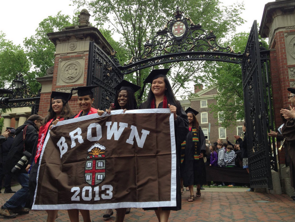 BrownUniversity's tweet image. Retweet &amp;amp; Favorite to Congratulate the Brown University Class of 2013! #Brown2013