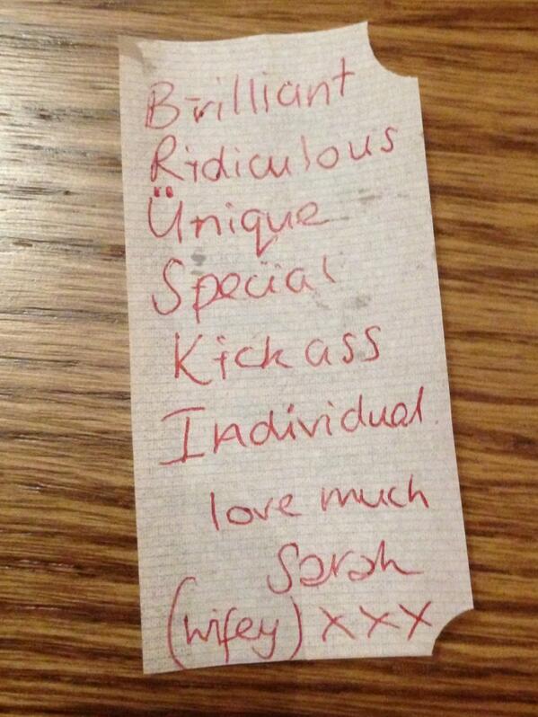 LibilishTHEdish's tweet image. @AndrewBruski a present from your British Green Card Fiancé. #yourpants