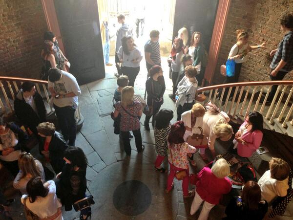 ResFest13's tweet photo. People waiting for A Town Called Laramie! Should be a good one! http://t.co/cgUDCwPxBq
