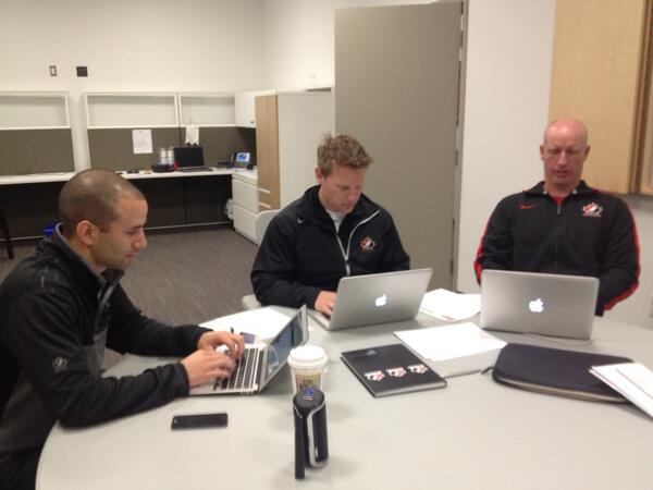 adstrength's tweet image. Can you hear the wheels grinding? The strength team hard at work @LidsStrCond @TrainWithPEAKS