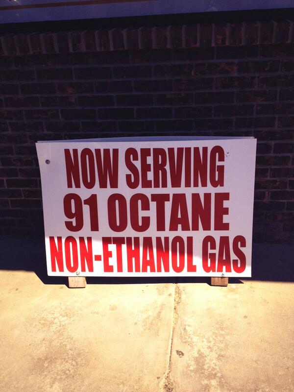 Stop by and fill the her up with the good stuff! #premium #nonethanol