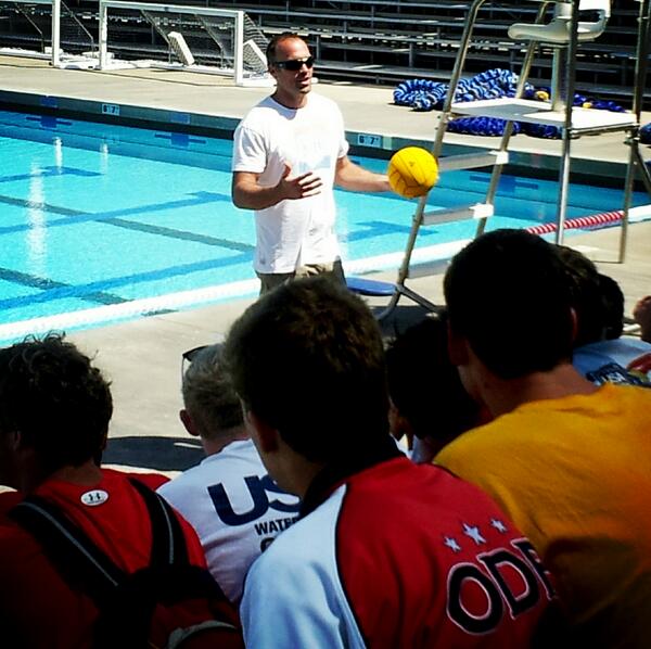 usawpODP's tweet photo. Olympian Ryan Bailey speaking to the cadet boys before their NTSC training http://t.co/1FotQP6DBQ