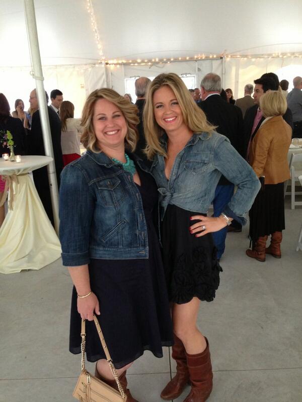We just arrived for the big wedding <a href="/HeritagePrairie/">Heritage Prairie</a>