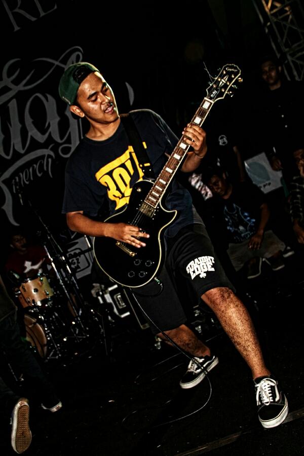 XXX merch on stage !