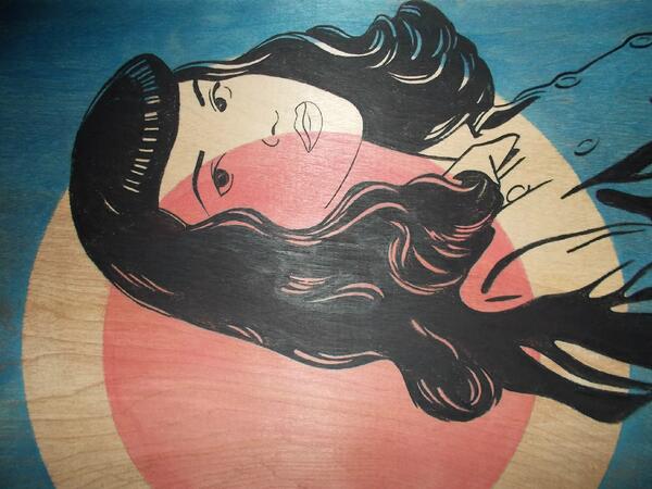 hoopdaville's tweet photo. #HoopDaVille #paintergal http://t.co/ObkEnXnd24