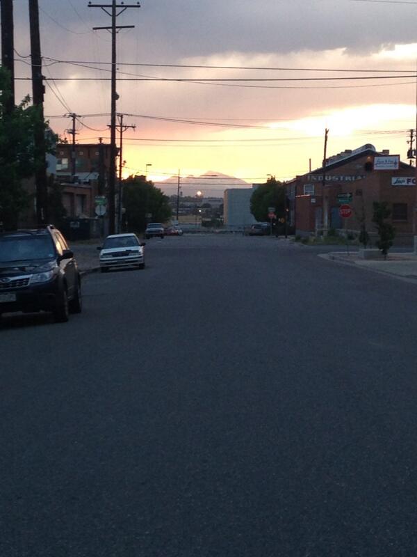 Lovely Colorado night, celebrating two great people #rickandshel #troutsflyfishing