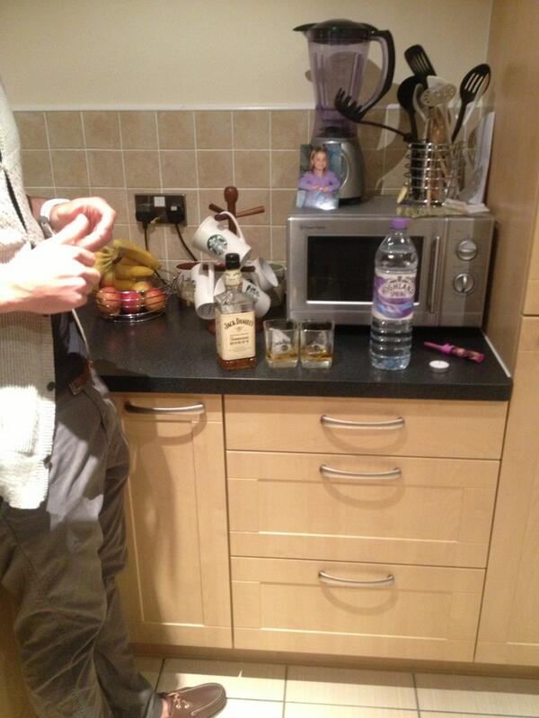 BigTimeStacks's tweet photo. Just a cheeky 4am pre-flight JD @dpc2205 @JordanCrane86 @MartbradPage @Jack_Owens1 #startasyoumeantogoon http://t.co/IcK78xdkAv