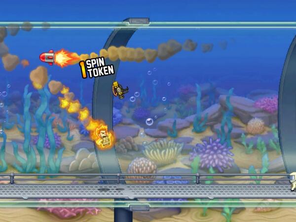 j_dea's tweet photo. I just flew 1,044m in a brilliant game of Jetpack Joyride on iPad. Any challengers? 

 http://t.co/Dx7QYkrLFH http://t.co/7CkEL7IOeW