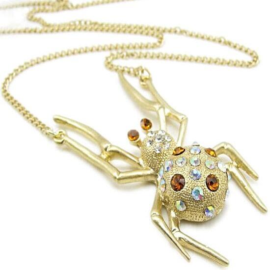 BarbaraEve2's tweet photo. #Diamond Style #SpiderShape #Necklace http://t.co/gXzNnOFHAK http://t.co/jE8XBjDcXD