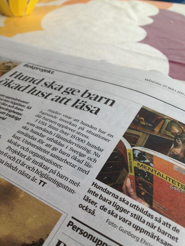 Mariekexet's tweet photo. Läshundar! http://t.co/cpy1HXi2V7