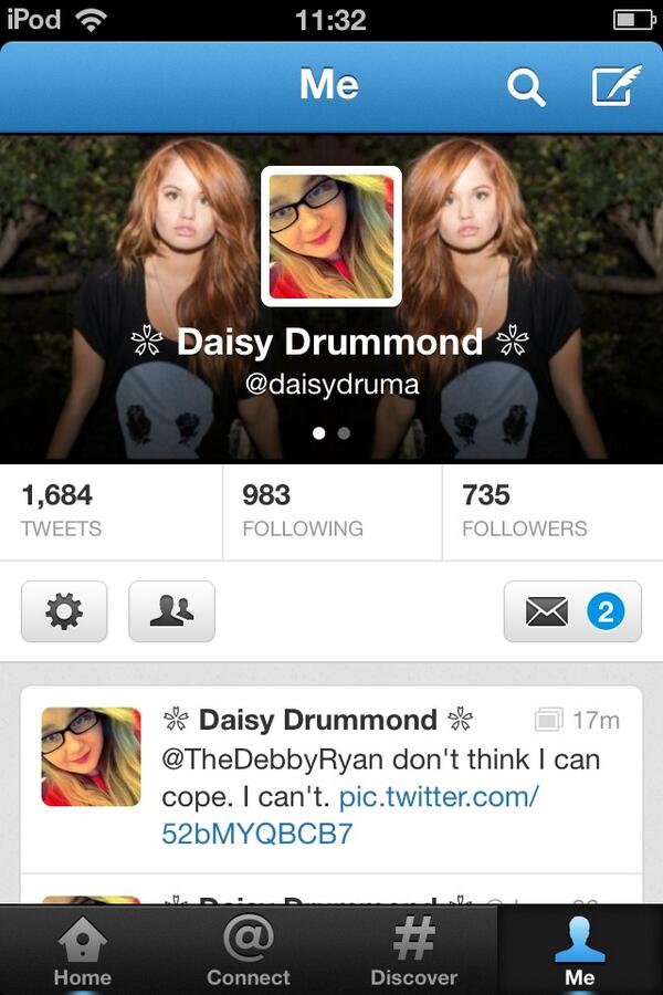 DebbyRyan4Life's tweet photo. Follow me follow me follow me. Follow back! http://t.co/wbPjBUSkS1