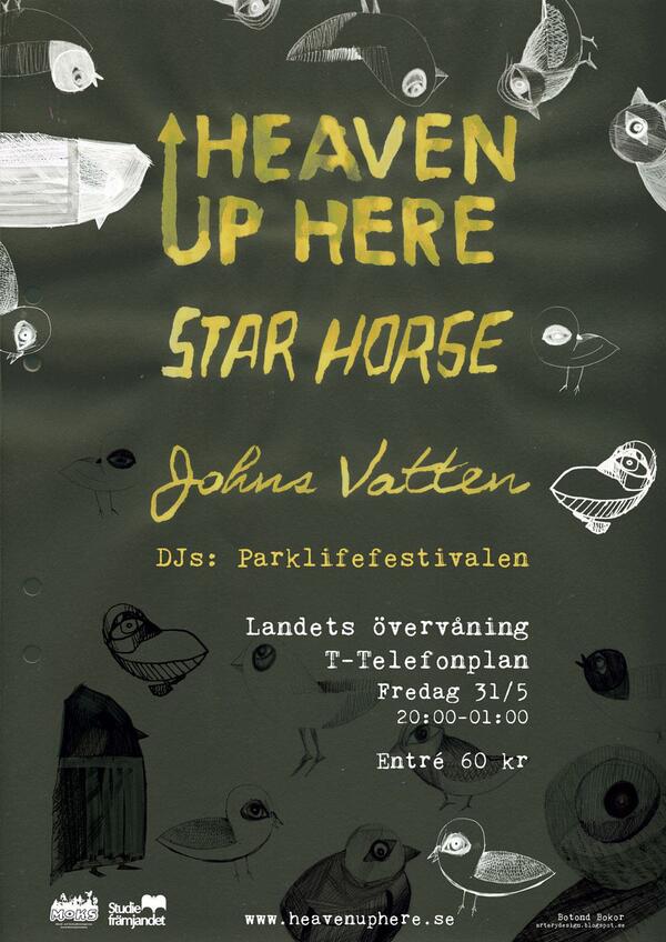 Live på <a href="/landet/">Restaurang Landet</a> vid <a href="/telefonplan/">Telefonplan</a> på fredag: Johns Vatten &amp; Star Horse! landet.nu/overvaningen/2…