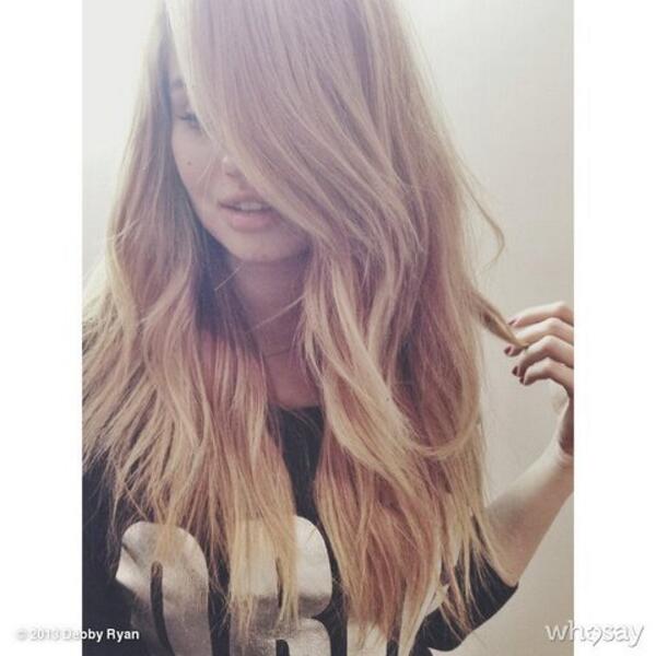Omg flawless alert! <a href="/TheDebbyRyan/">Debby Ryan</a> went blonde! So perfect! :D