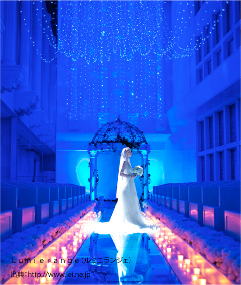 weddingloadjp's tweet photo. ♡憧れのチャペル国内♡

幻想的で優しいブルーライトの中で行う結婚式はいかが？

『Lumierange（ルミエランジェ）』（神戸）  

無数の星々がガラスのバージンロードに写し出され
神秘的な空間がお二人とゲストを包みます☆ https://t.co/mnKxprBqxF